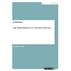Job Embeddedness. A Literature Review - Paperback
