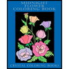 Midnight Flower Coloring Book: 40 Beautiful Flower Designs With A Black Background. A Great Gift For Anyone That Loves Coloring, Including Seniors An - Paperback