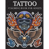 Tattoo Coloring Book: Hand-Drawn Set of Old School Stress Relieving, Relaxing and Inspiration Adult (Adult Coloring Pages) - Paperback