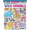 Notebook Doodles Wild Animals: Coloring & Activity Book - Paperback