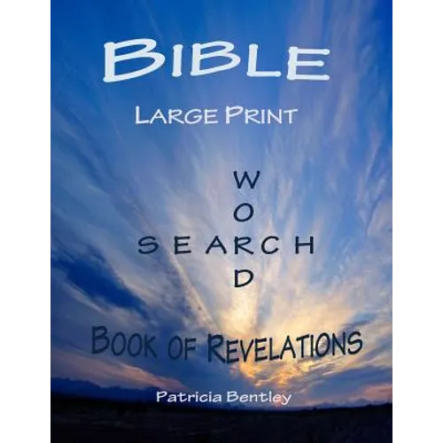 Bible Large Print Word Search: Book of Revelations - Paperback