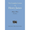 The Complete Letters of Henry James, 1855-1872 - Hardcover