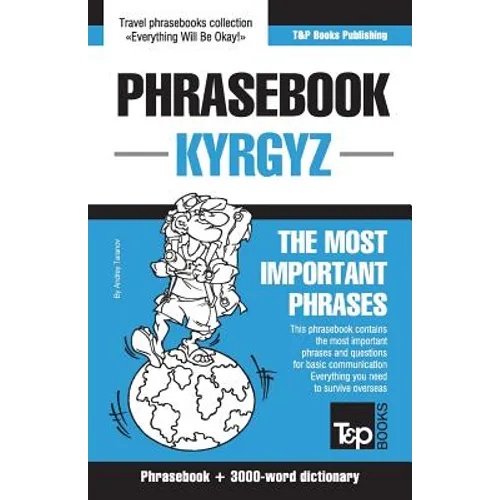 English-Kyrgyz phrasebook and 3000-word topical vocabulary - Paperback