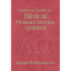 Lector's Guide to Biblical Pronunciations - Paperback