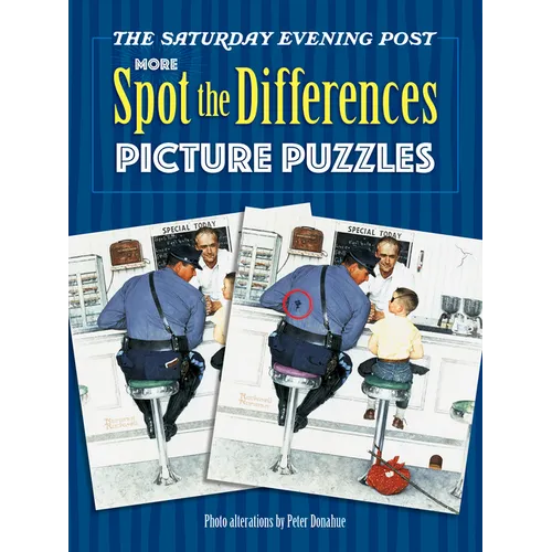 The Saturday Evening Post More Spot the Differences Picture Puzzles - Paperback