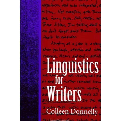 Linguistics for Writers - Paperback