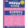 Happy Granny SUDOKU Puzzle Book 3 - Paperback