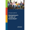 A Study Guide for Anonymous's "Arden of Faversham" - Paperback