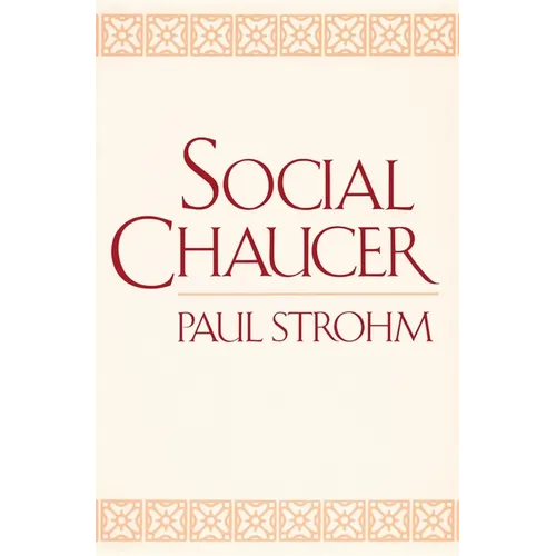 Social Chaucer - Paperback