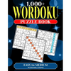 1,000+ Wordoku Puzzle Book for Adults: Word-based Sudoku Puzzles with a secret 9-letter word. - Paperback