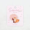 Kawaii Cherry Blossom Iron On Embroidery Patches