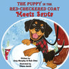 The Puppy in the Red-Checkered Coat: Meets Santa - Paperback