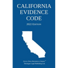 California Evidence Code; 2022 Edition - Paperback