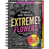 Scratch & Sketch Extreme Flowers - Spiral