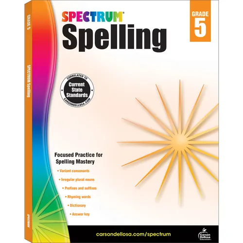 Spectrum Spelling, Grade 5: Volume 32 - Paperback