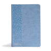 CSB (In)Courage Devotional Bible, Blue Leathertouch - Imitation Leather