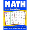 Math education workbook: Daily Mathematics Practice Exercises Maths book level 2 for 3rd 4th 5th... Grades with Addition, Subtraction, Multipli - Paperback