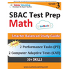 SBAC Test Prep: 3rd Grade Math Common Core Practice Book and Full-length Online Assessments: Smarter Balanced Study Guide With Performance Task (PT) a - Paperback