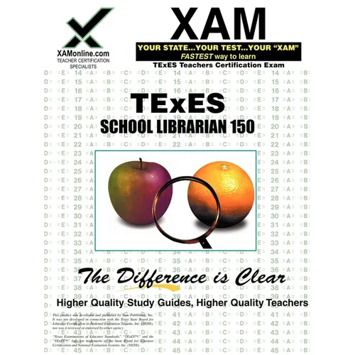 TExES School Librarian 150 Teacher Certification Test Prep Study Guide - Paperback