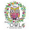 Easy Flowers and Owl Coloring Book: Large Print Edtion Beautiful Adult Coloring Books - Paperback