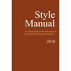 Style Manual: An Official Guide to the Form and Style of Federal Government Publishing - Paperback
