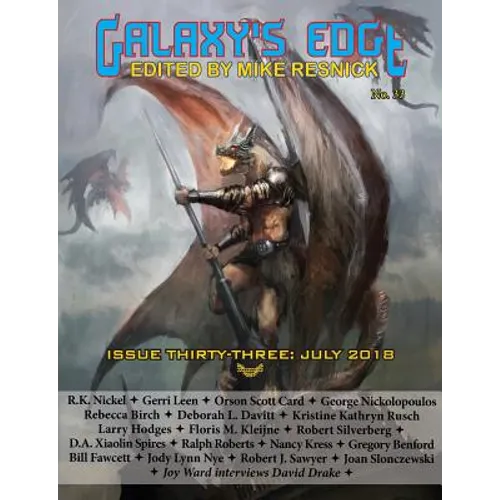 Galaxy's Edge Magazine: Issue 33, July 2018 - Paperback