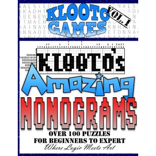 KLOOTO's Amazing NONOGRAMS - Paperback