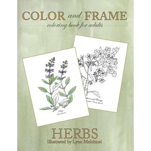 Color and Frame: Herbs - Paperback
