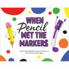 When Pencil Met the Markers - Hardcover
