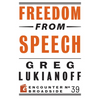 Freedom from Speech - Paperback