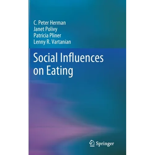 Social Influences on Eating - Hardcover
