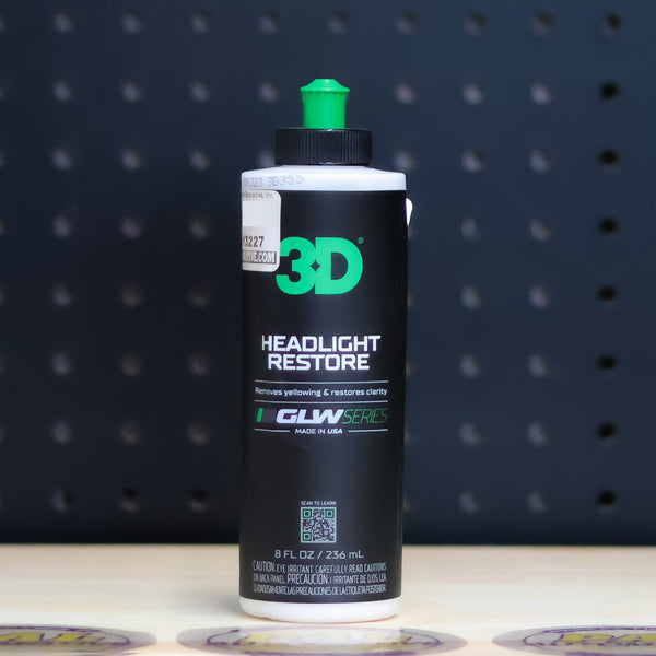 3D GLW HEADLIGHT RESTORE
