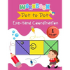 Dot to Dot Eye-Hand Coordination Workbook 4-6 Ages: Early Learning Activity Book - Paperback