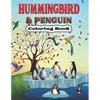 Hummingbird & Penguin Coloring Book: A Cute Hummingbird & Penguin Coloring Pages for Kids, Teenagers, Toddlers, Tweens, Boys, Girls - Paperback