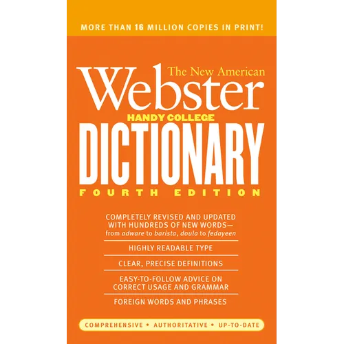 The New American Webster Handy College Dictionary: Fourth Edition - Mass Market Paperbound