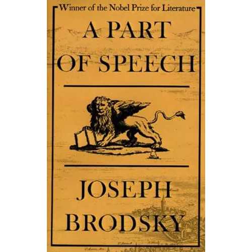 A Part of Speech - Paperback