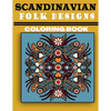 Scandinavian Folk Designs Coloring Book: Stress Relieving Scandinavian Design, Enjoy Coloring Nordic Folk Art And Scandinavian Christmas Tree - Paperback