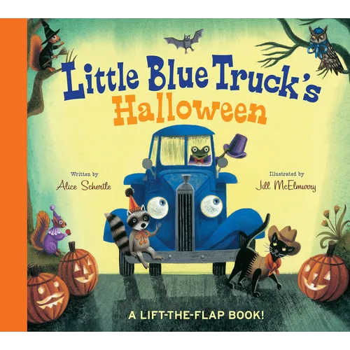 Little Blue Truck's Halloween: A Halloween Book for Kids - Board Book