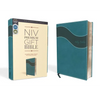 Niv, Premium Gift Bible, Leathersoft, Blue, Red Letter Edition, Indexed, Comfort Print - Imitation Leather