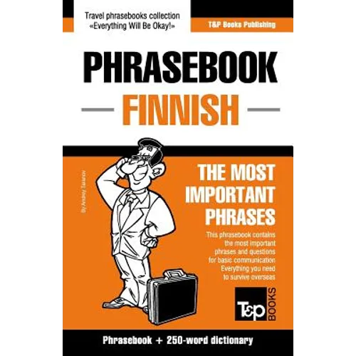 English-Finnish phrasebook and 250-word mini dictionary - Paperback