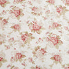 DaDa Bedding Hint of Mint Floral Cotton Fitted Sheet Set