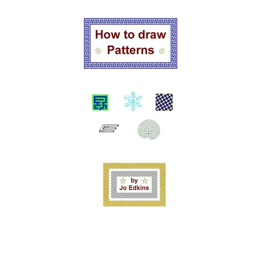 How to draw patterns - Paperback