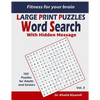 Fitness for your brain: Word Search With Hidden Message: Train your brain anywhere, anytime! - 102 Puzzles for Adults and Seniors - Paperback