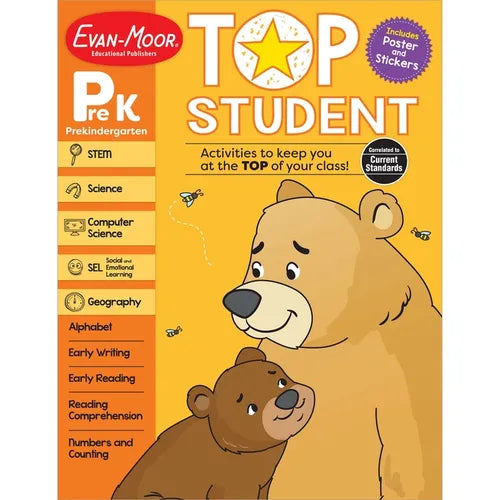 Top Student, Grade Prek - Paperback