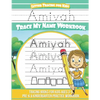 Amiyah Letter Tracing for Kids Trace my Name Workbook: Tracing Books for Kids ages 3 - 5 Pre-K & Kindergarten Practice Workbook - Paperback