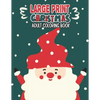 Large Print Christmas Adult Coloring Book: Easy, Relaxing, Stress Relieving Beautiful Christmas Holiday Designs, Christmas Coloring Book For Adults, B - Paperback