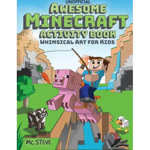 Awesome Minecraft Activity Book: Whimsical Art for Kids - Paperback
