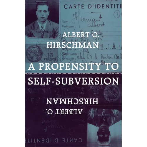 A Propensity to Self-Subversion - Paperback