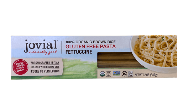 Fettuccine, Brown Rice, Organic, Jovial, Gluten-Free