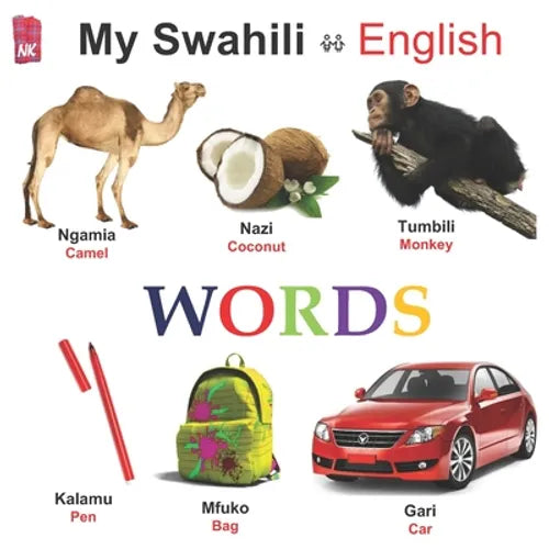 My Swahili - English WORDS - Paperback